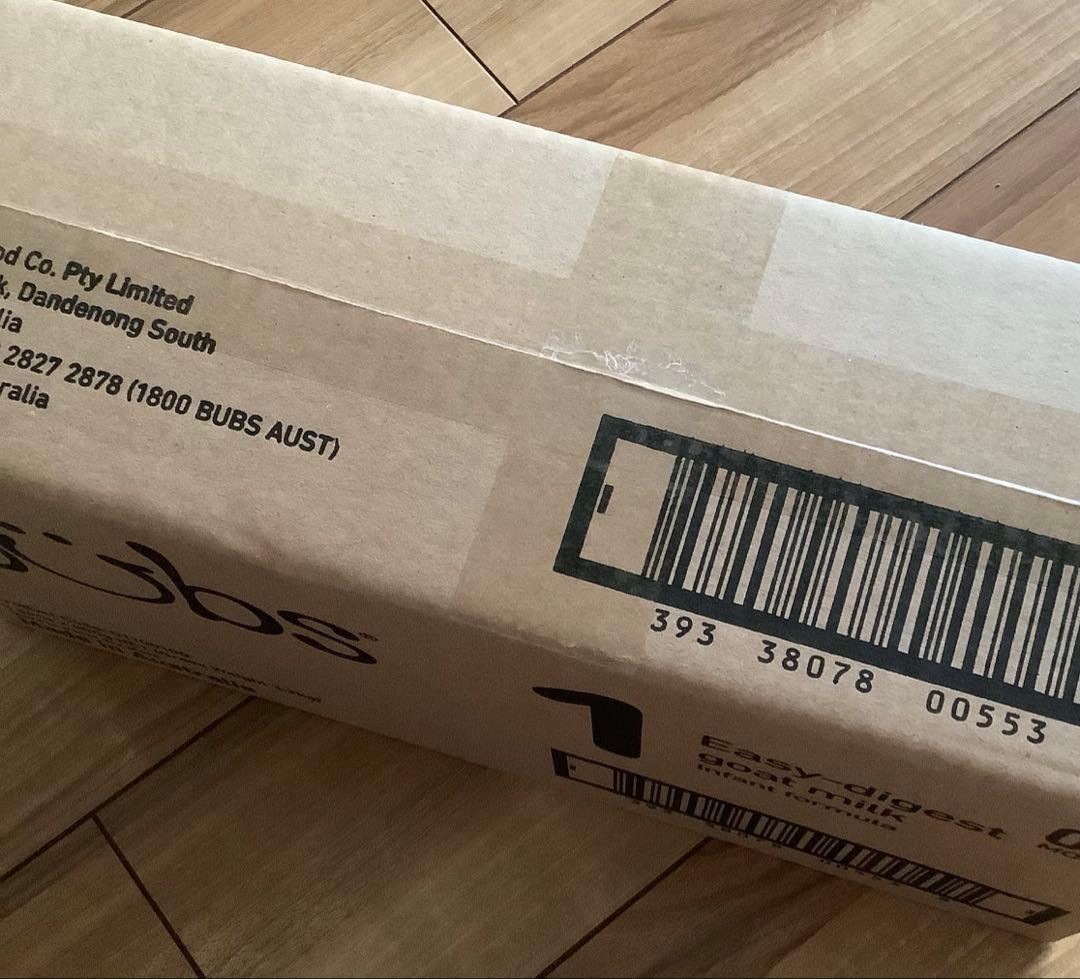 【宅急便】bubsバブズ・やぎのA2粉ミルク Step1(生後0日〜6ヶ月)2缶