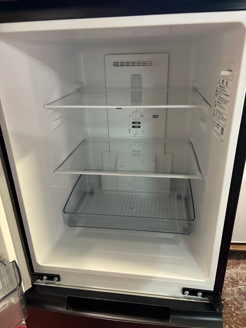 SHARP　2ドア冷蔵庫　2023年モデル　152ℓ　SJ-D15J-H