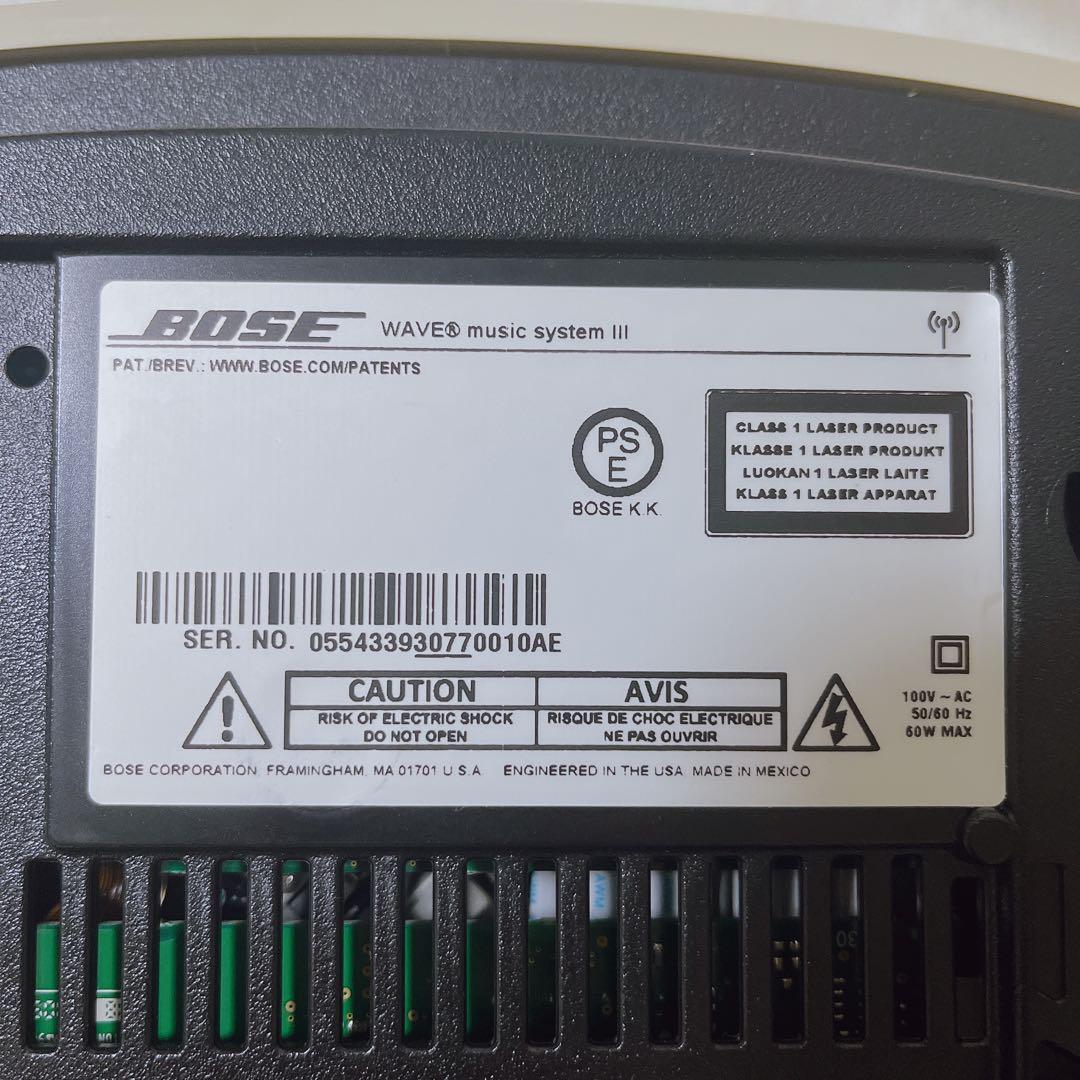 【早いもの勝ち】Bose Wave music system III