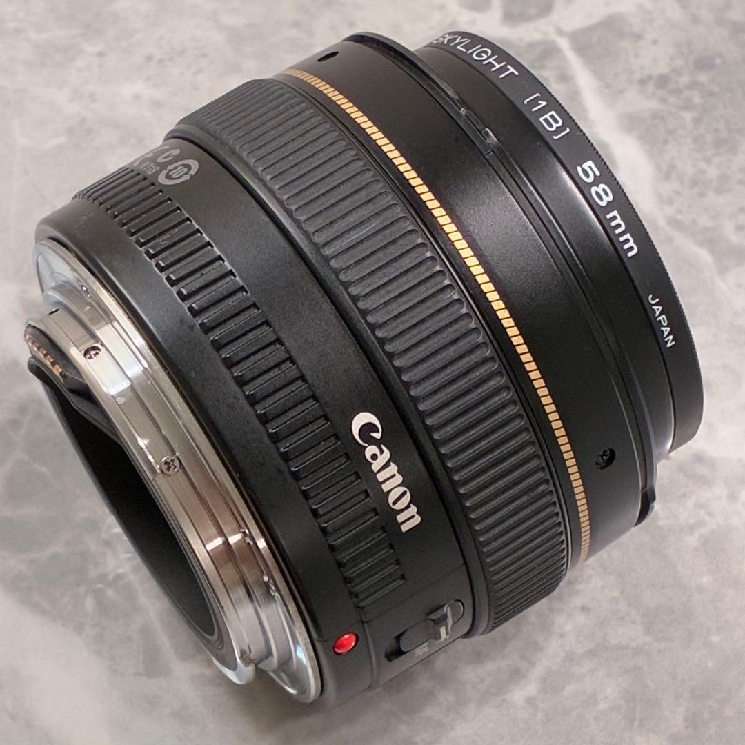 ⭐️極美品⭐️キャノン Canon EF50mm f1.4 USM レンズフード付き