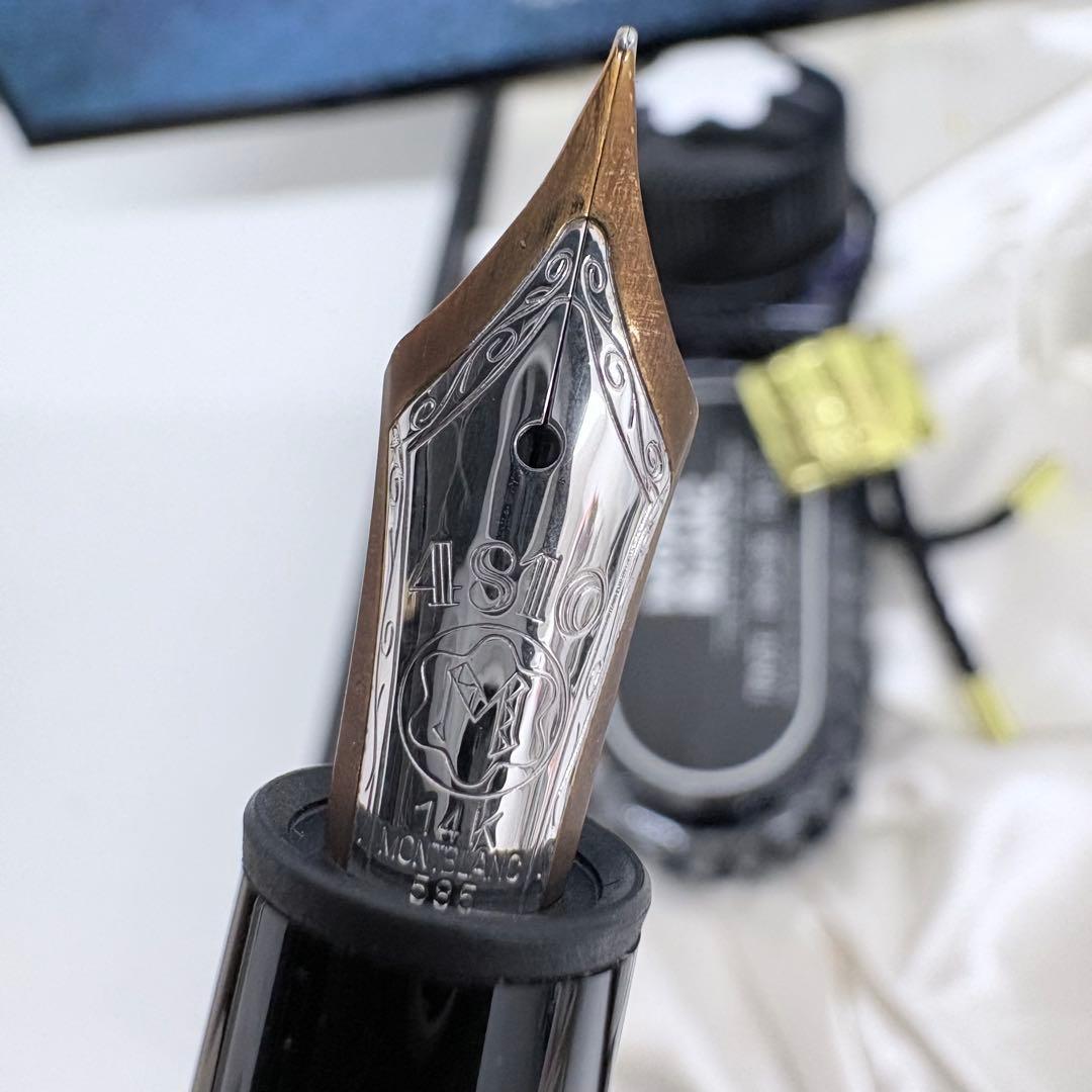 新品未使用】MONTBLANC マイスターシュテュック146 万年筆 14K F