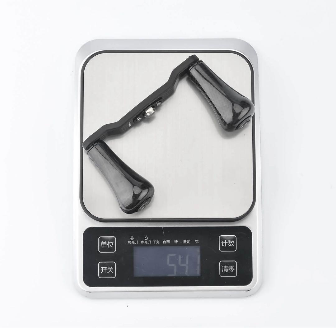 ゴメクサス ベイト用 98mm ハンドル シマノ カーボンハンドル　ブラック