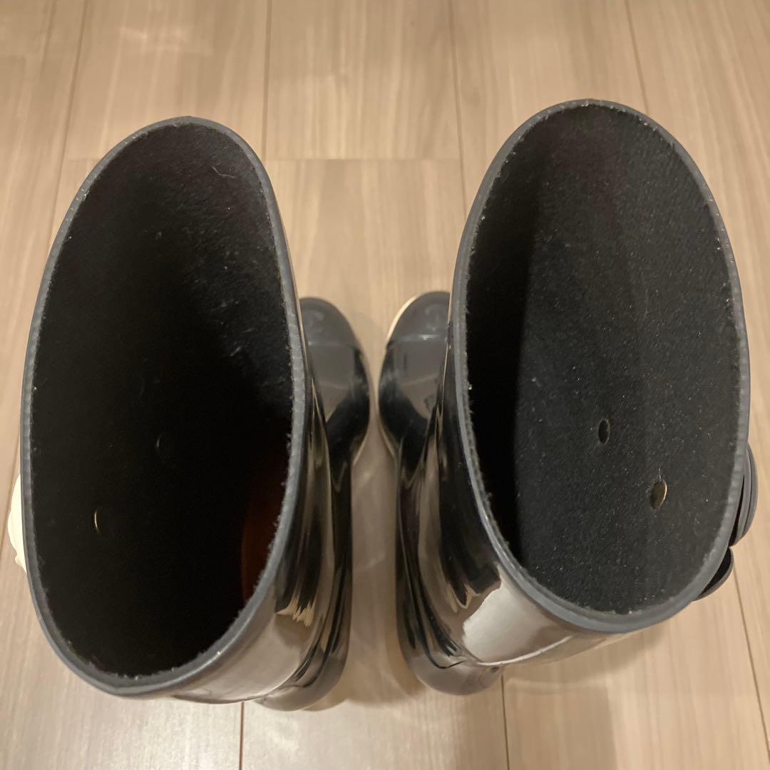 CHANEL カメリア　レインブーツ　長靴　サイズ39