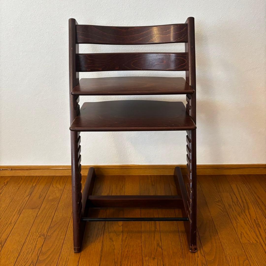 ストッケ　トリップ トラップ　ベビーチェア+ベビーセット　ウォールナット