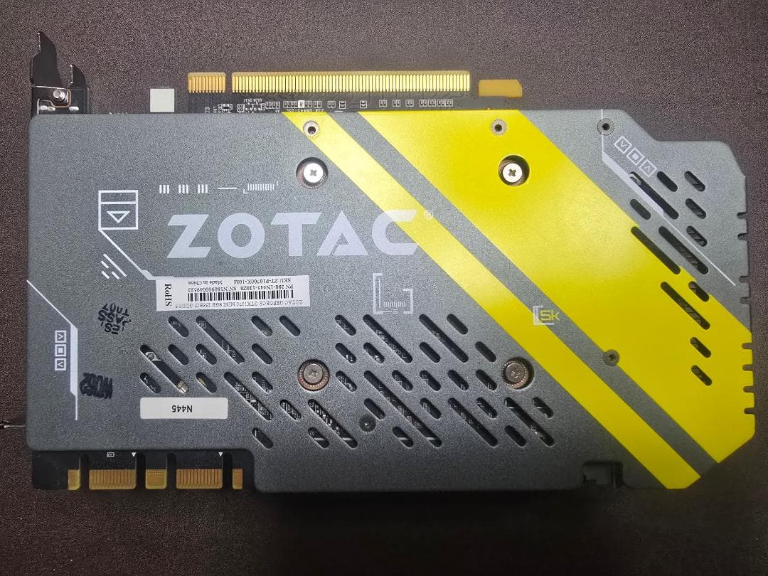 【動作確認済】NVIDIA GeForce GTX1070 8GB ZOTAC