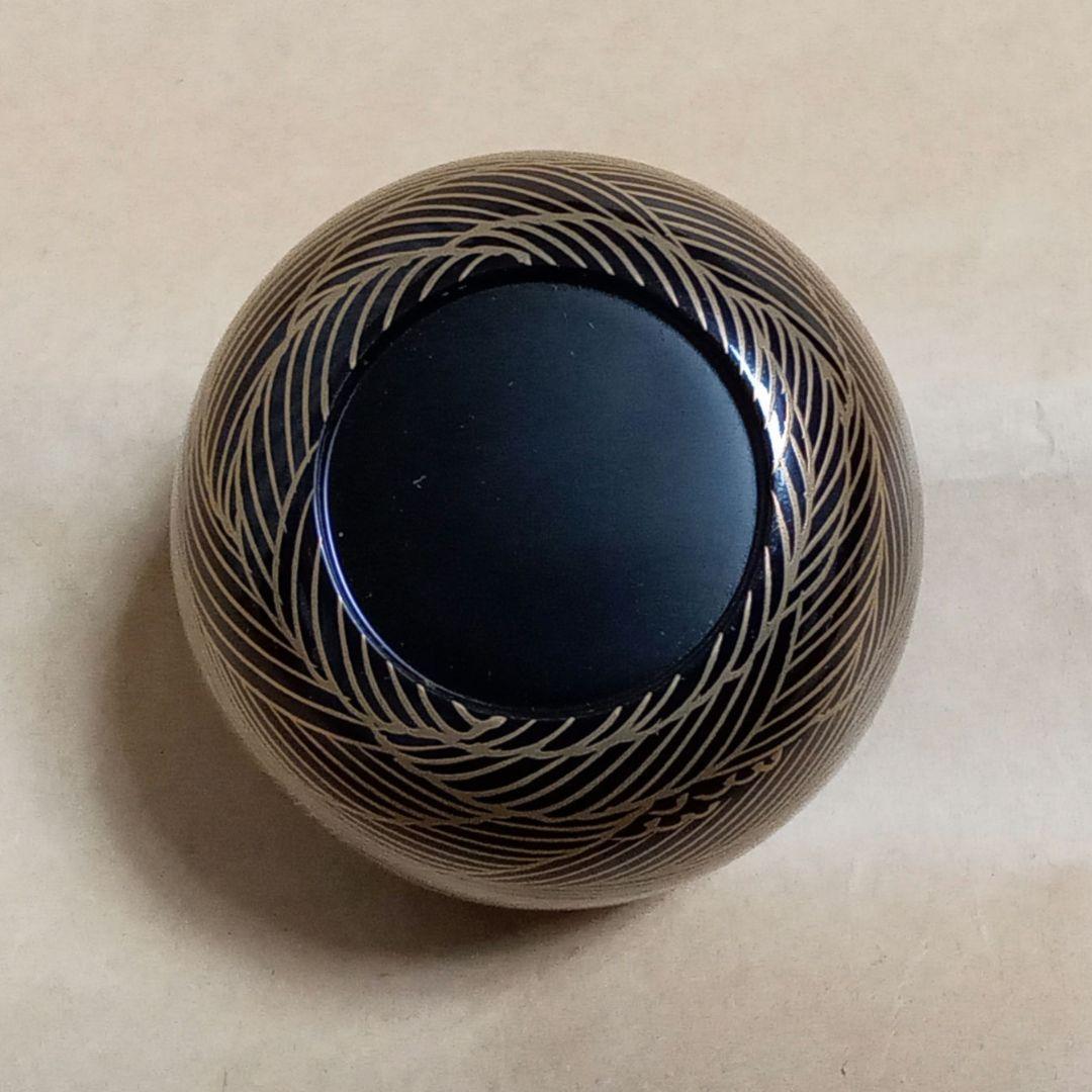 中棗　苫船蒔絵　中村宗悦