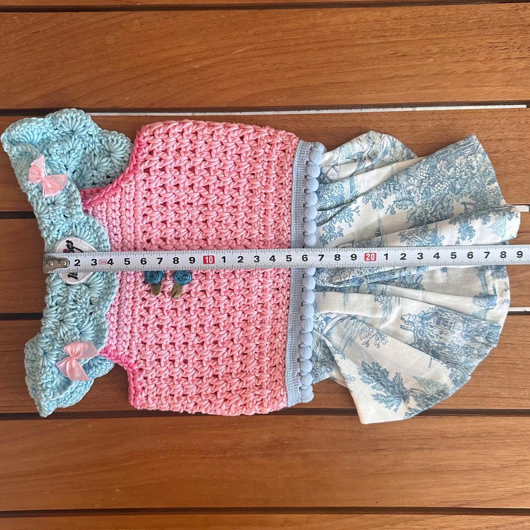 it-dogs ニット＆トワルドジュイワンピースＳ