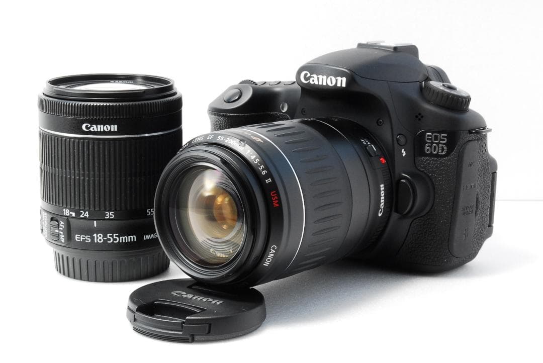 ショット数 新品級✨Canon EOS 60D スマホ転送 一眼レフカメラ