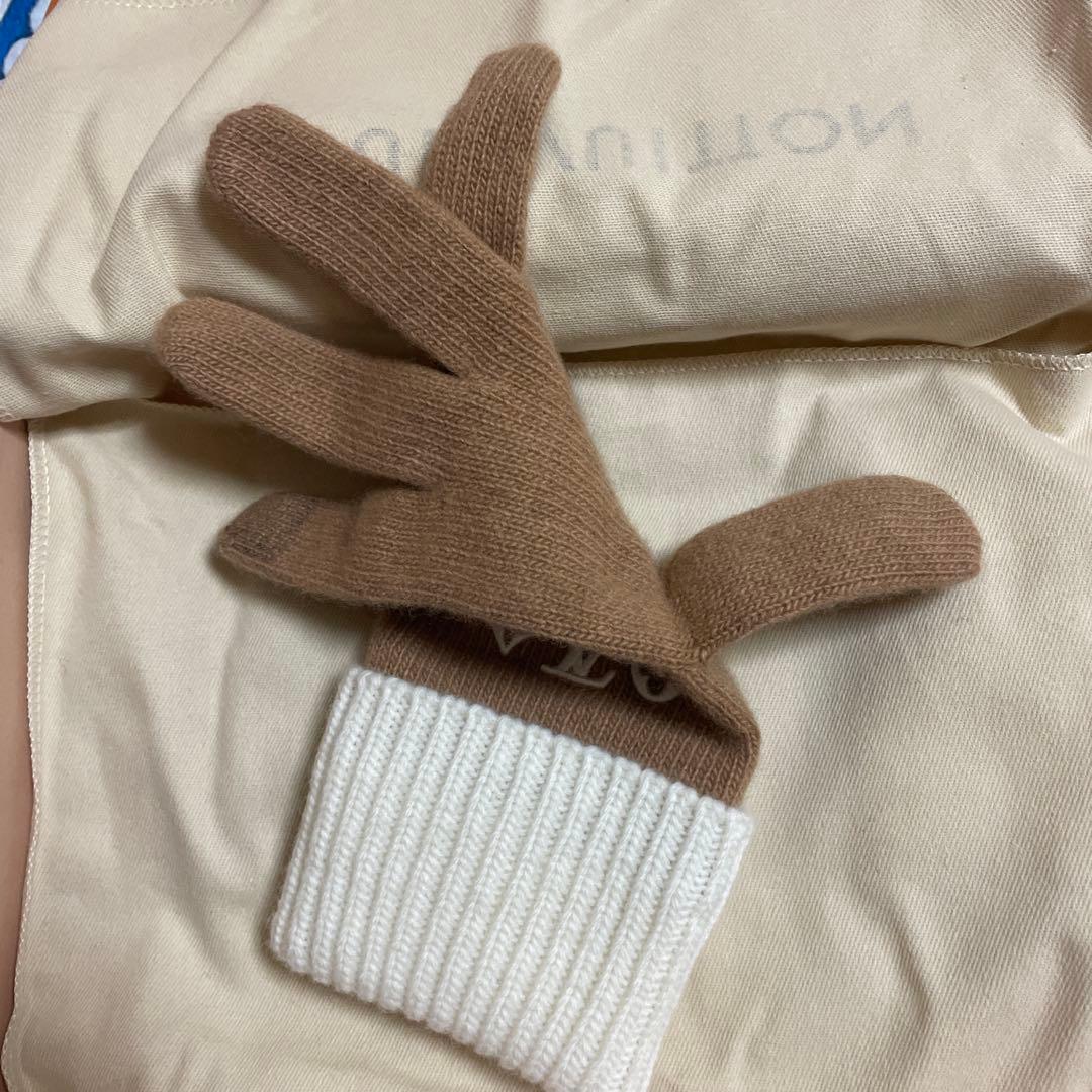 LOUIS VUITTONルイヴィトン　LV ヘッドライン グローブ　手袋