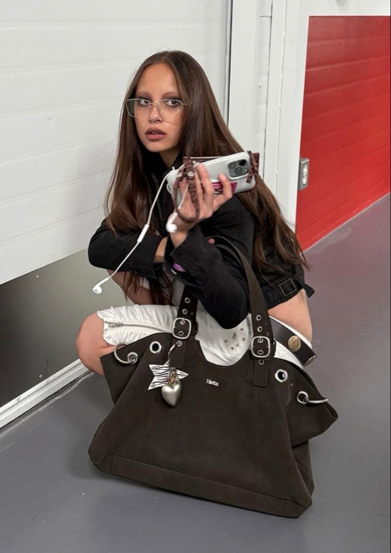 バッグ Hieta Becky Brown