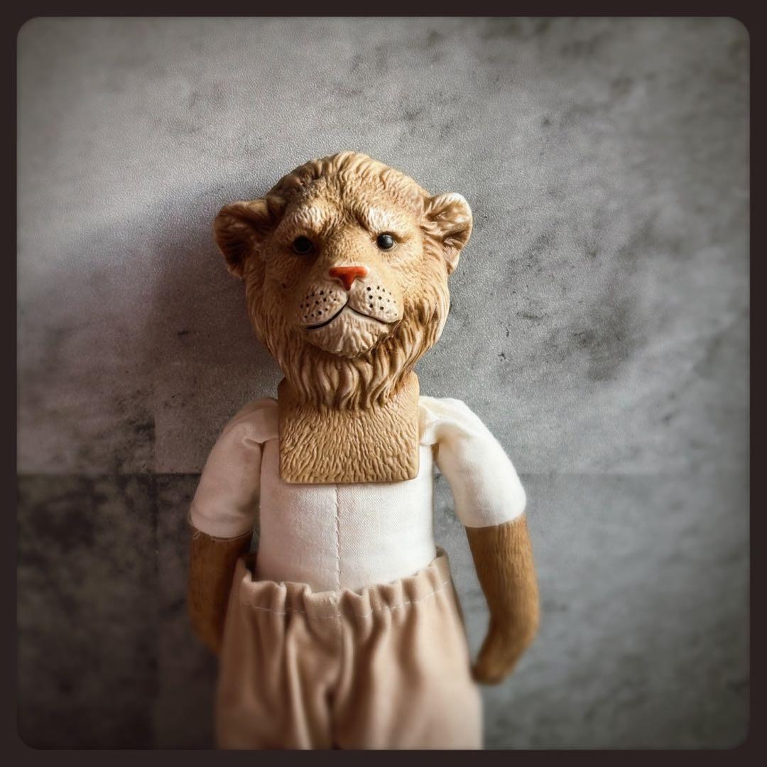 レアヴィンテージ ライオンのビスクドール