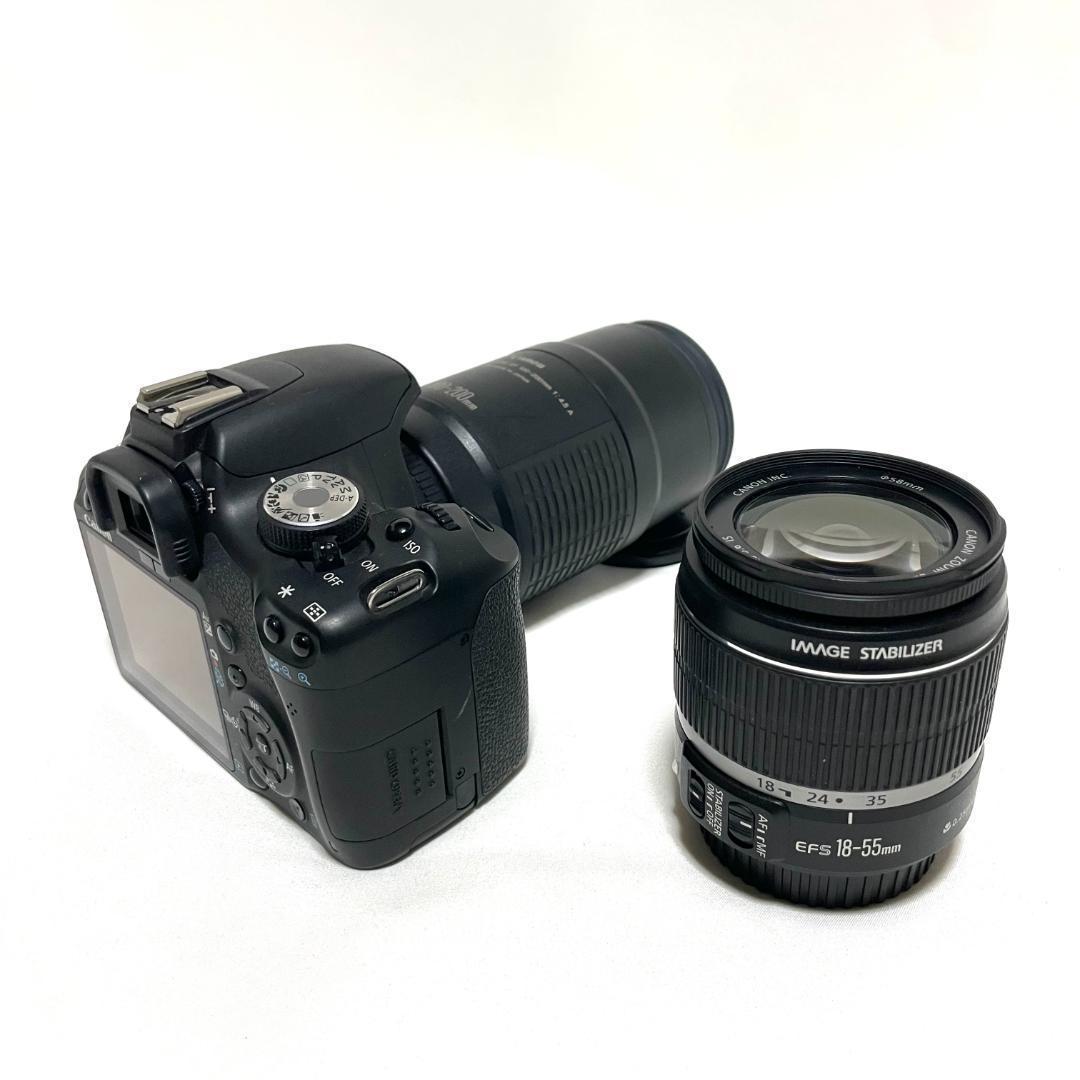 初心者デビューにおすすめ❣️ Canon EOS Kiss X3 ダブルレンズ