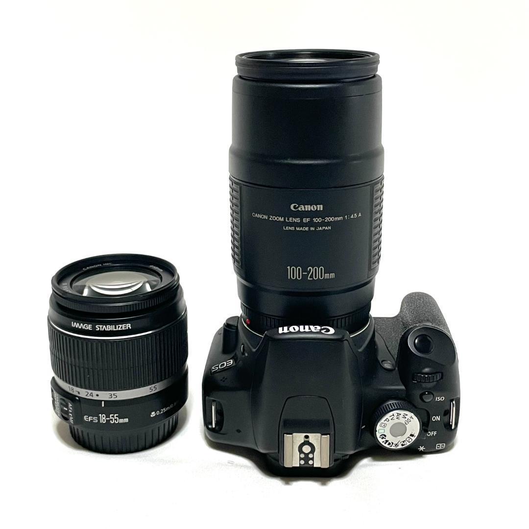 初心者デビューにおすすめ❣️ Canon EOS Kiss X3 ダブルレンズ