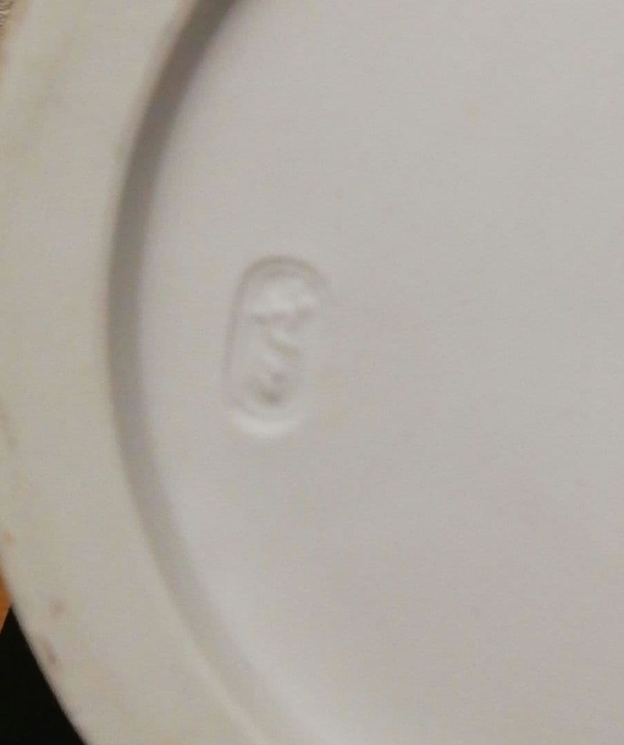 膳所焼　陽炎園　染付　五彩　唐子遊　水指　共箱　共布　茶道具