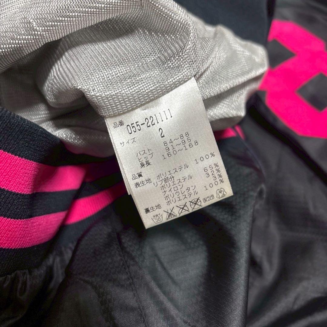 パーリーゲイツ　ツインスニード 　2枚セット モックネック　黒　ネイビーピンク