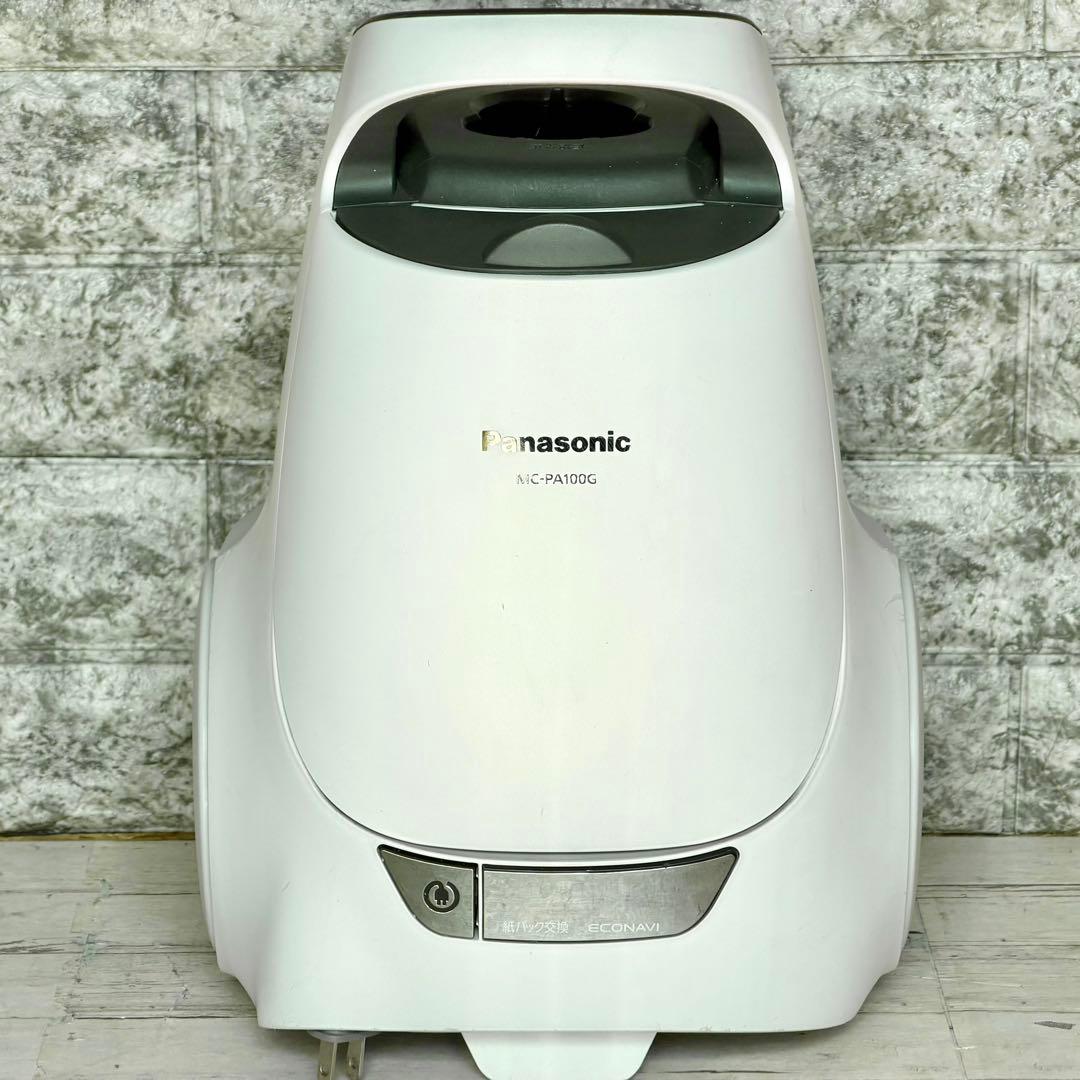 Panasonic「MC-PA100G」紙パック式掃除機 新品紙パック付き