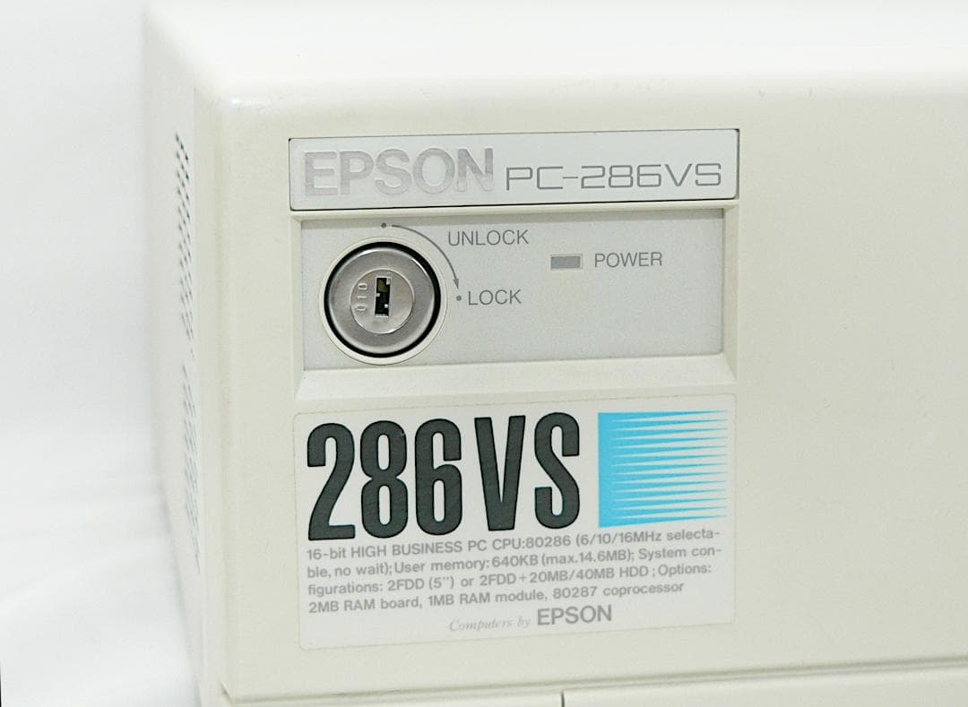 EPSON PC-286VS フルメンテナンス26K FMサウンドPC-9801