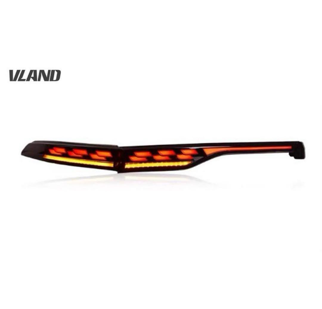 S　80ハリアー　VLAND スモークテールランプ