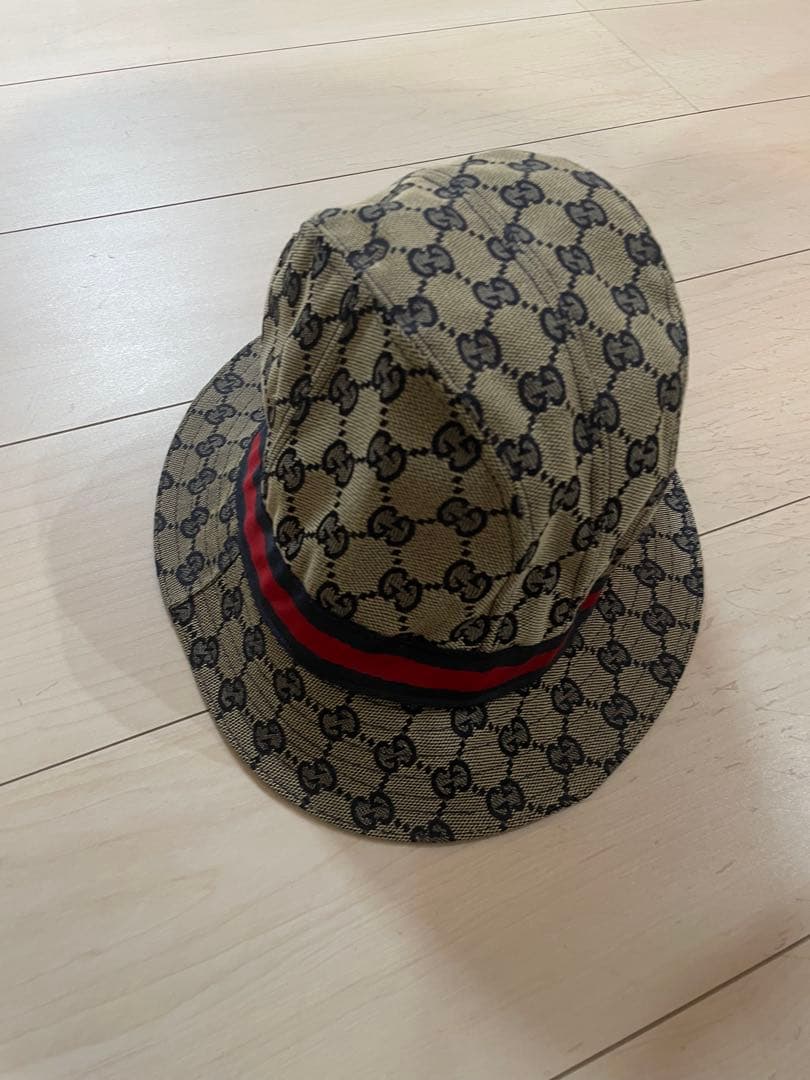 GUCCI GGパターン バケットハット