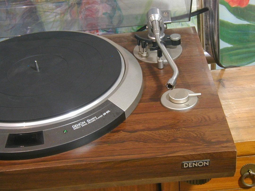 ★DENON デンオン　DP-50L レコードプレイヤー 少々難あり