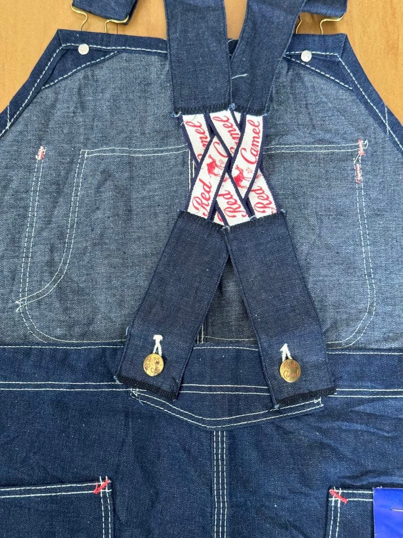 RED CAMEL 50s 60s USA デニムオーバーオール デッドストック