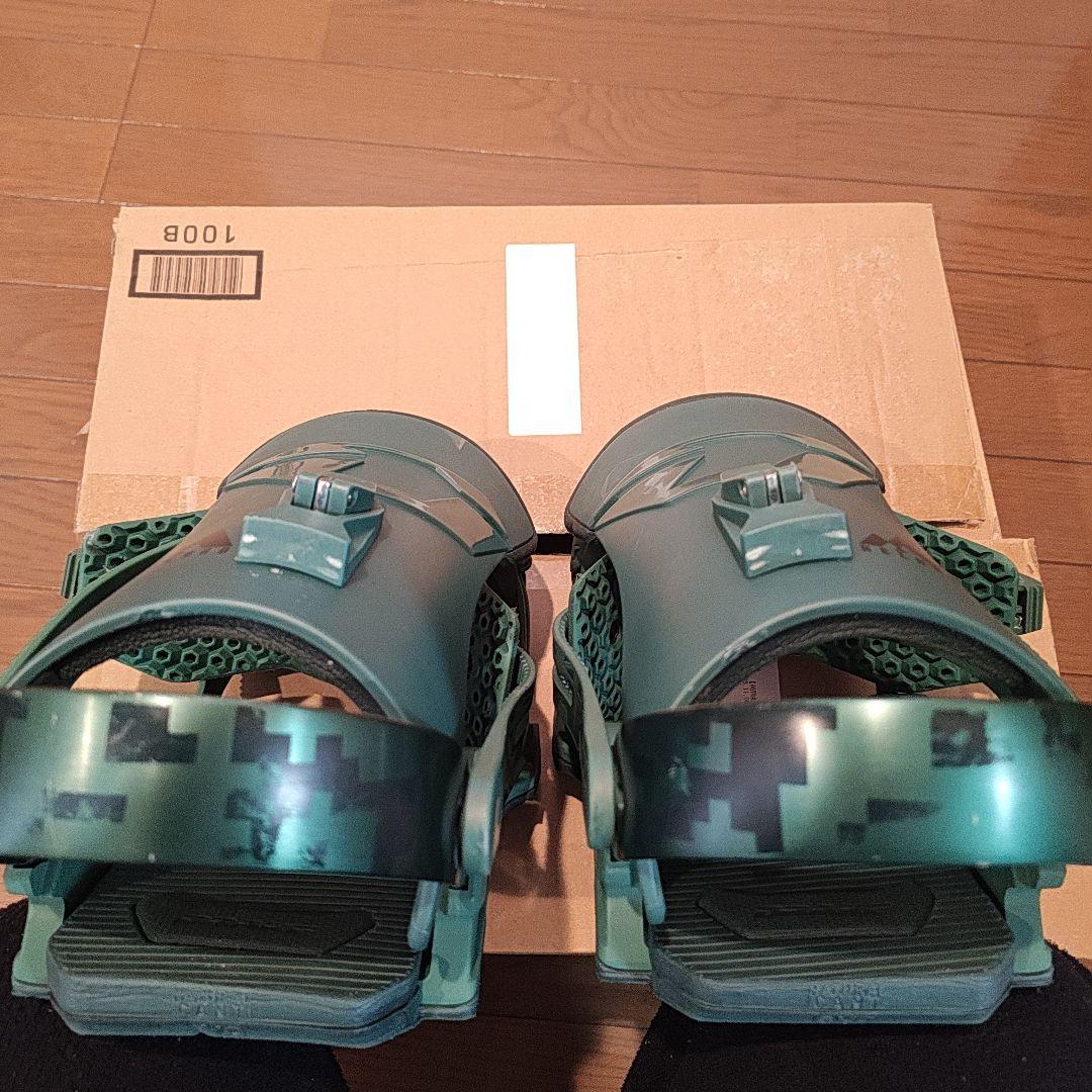 DRAKE スノーボードビンディング グリーン