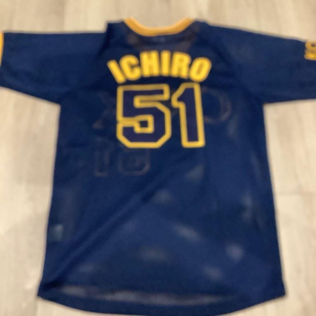 オリックスブルーウェーブ　イチロー　ビジターユニフォーム　フリーサイズ