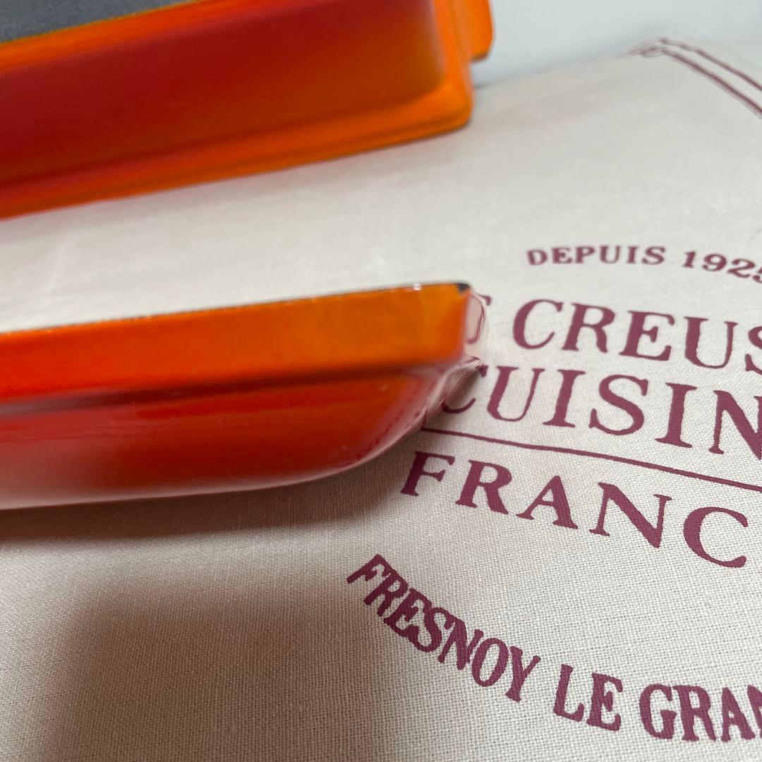 ルクルーゼ 32cm テリーヌ レクタンギュラー 鋳鉄