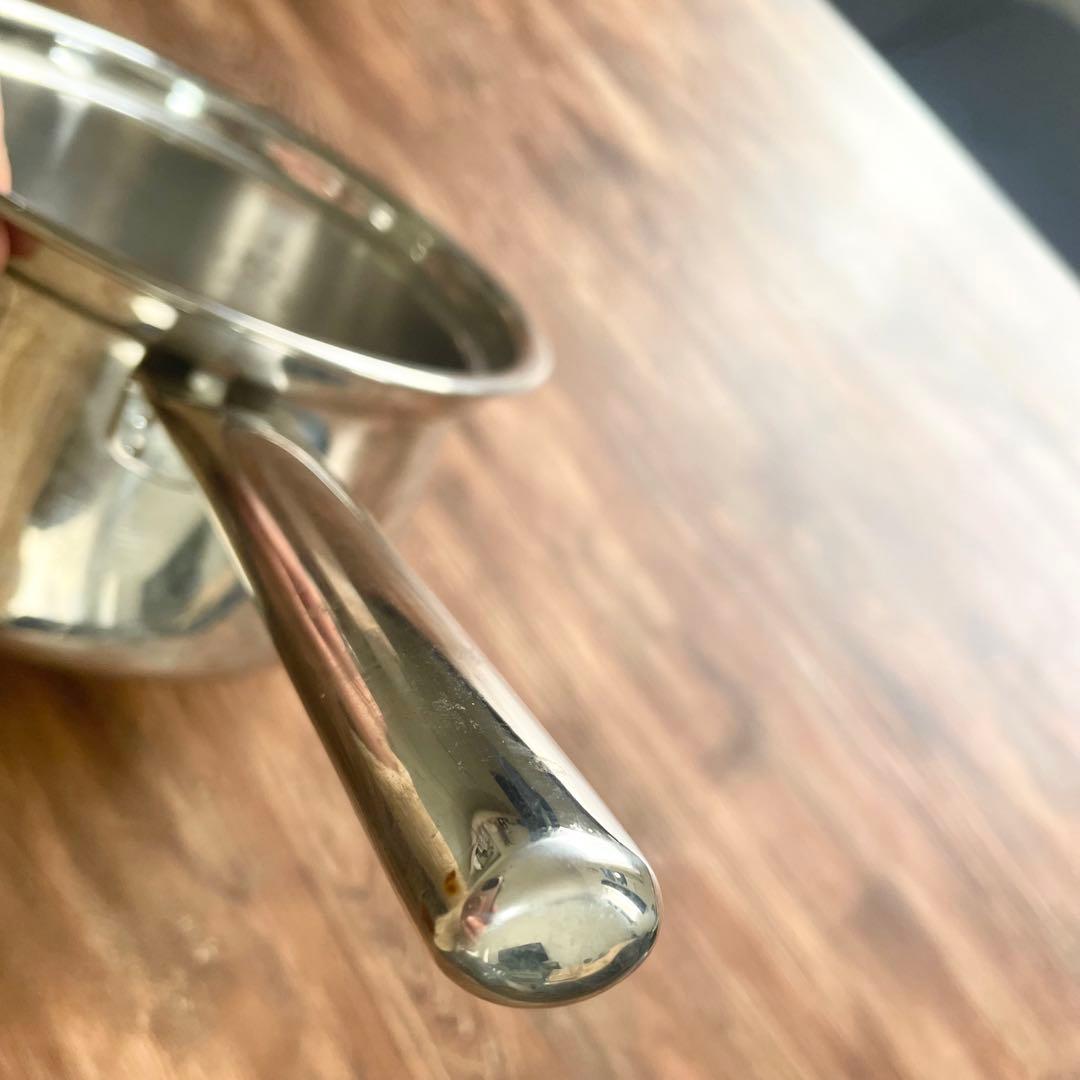 美品★アサヒ軽金属 あさひプリンセス鍋 2段セット 深鍋 浅鍋