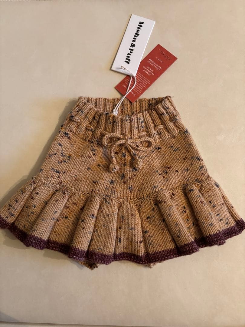 【Misha & Puff】24AWスケポン 未使用 3y