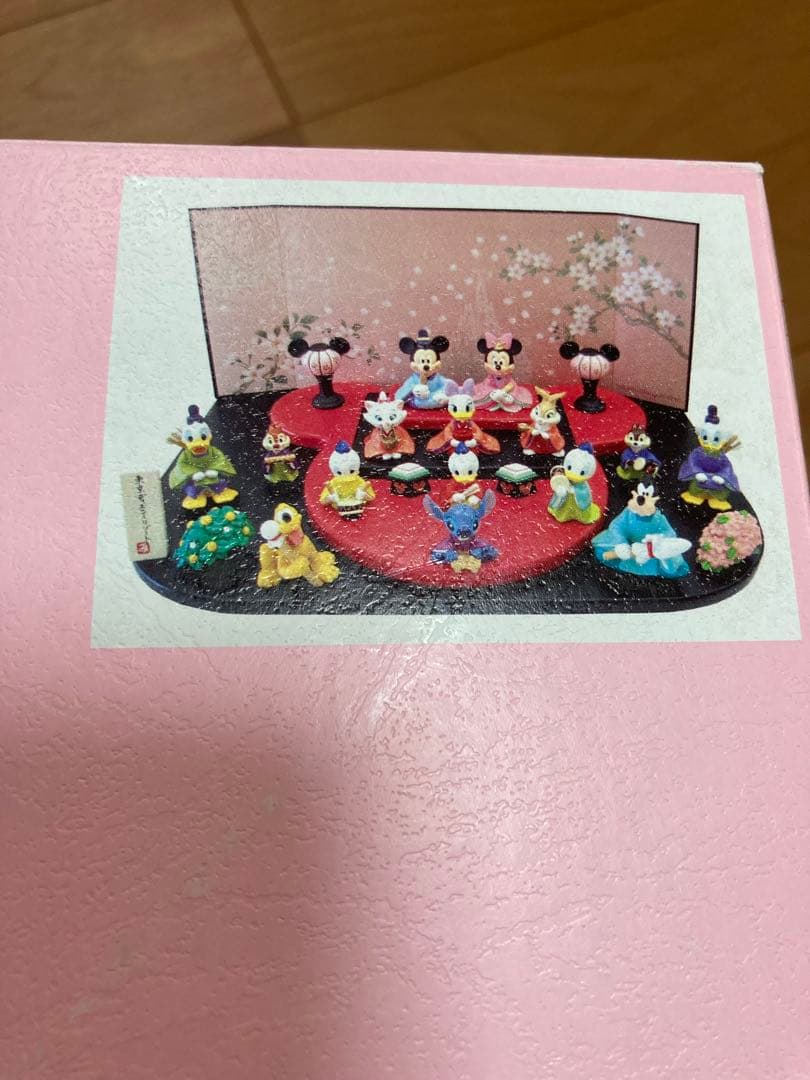 ディズニーひな人形セット　東京ディズニーリゾート雛人形　フィギュア　ひな祭り
