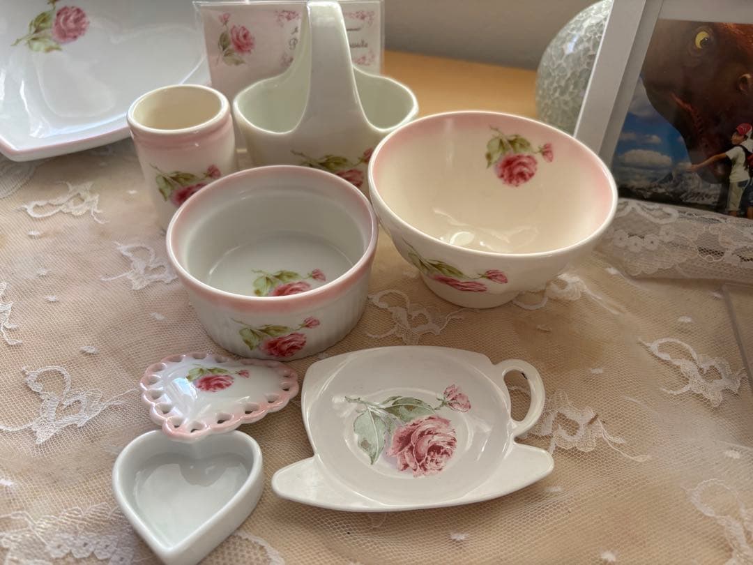 可愛いのが好き♡♡イマン♡イリス♡ティーフォーワン 陶器11点セット 新品