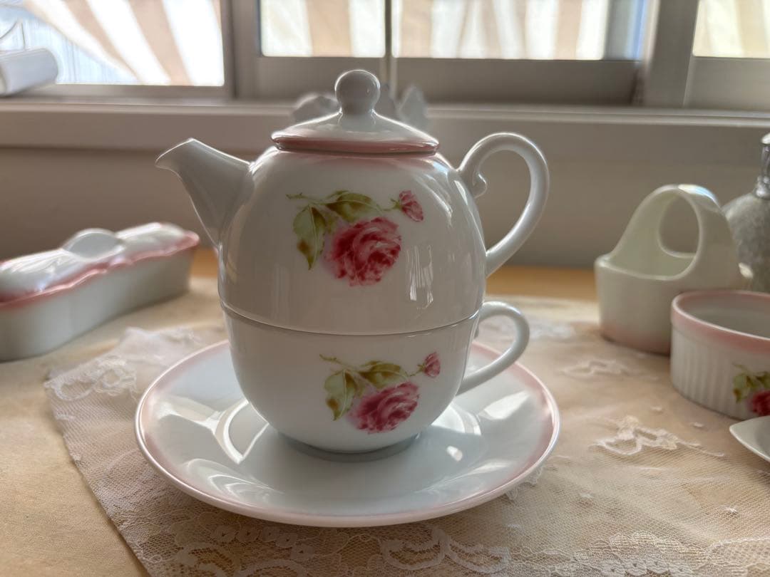 可愛いのが好き♡♡イマン♡イリス♡ティーフォーワン 陶器11点セット 新品
