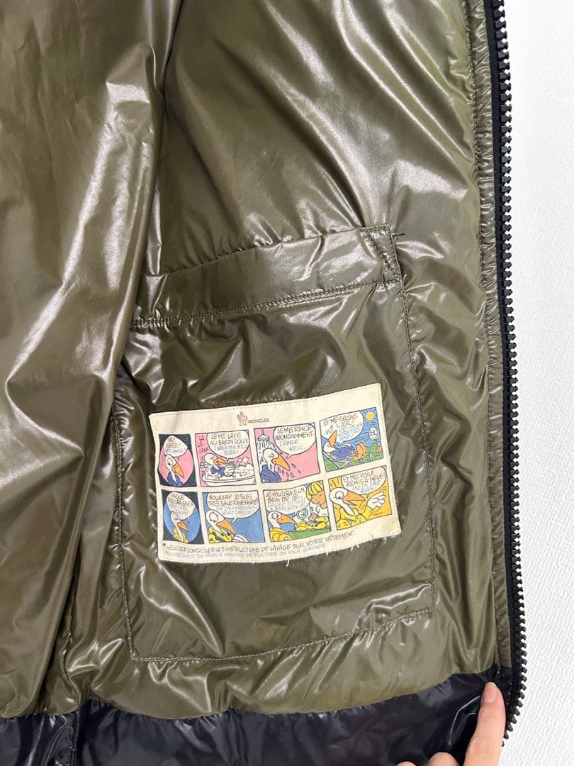 モンクレール ヒマラヤ L HIMALAYA 黒ダウン タグあり