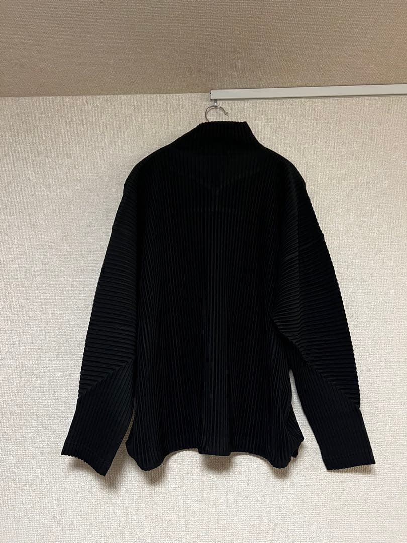 HOMME PLISSÉ ISSEY MIYAKE ブラック ジャケット