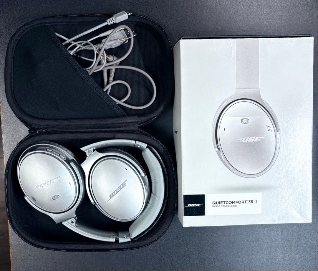 希少 BOSE QuietComfort 35II シルバー
