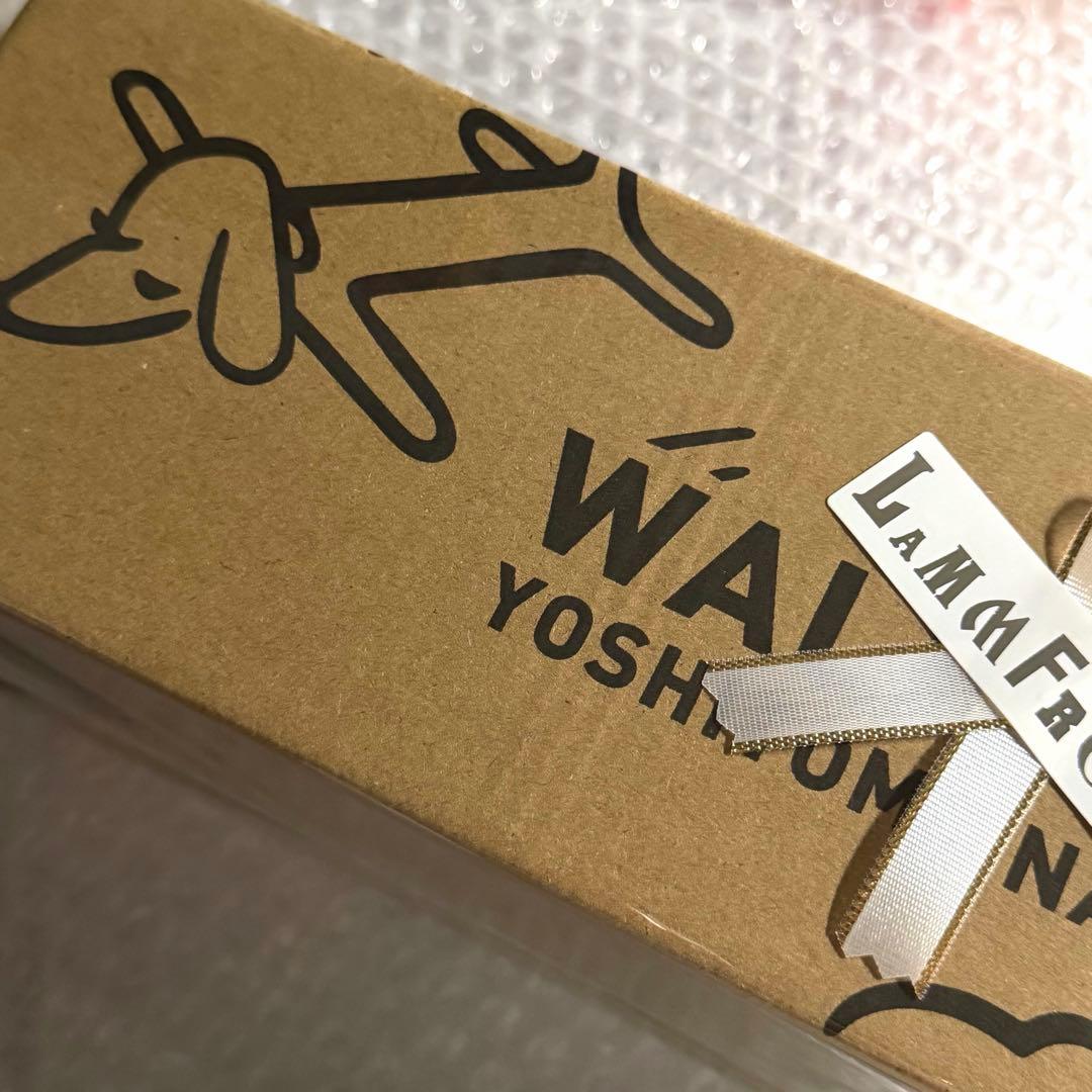 【新品未開封】奈良美智 パタパタクロック WALK ON ホワイト