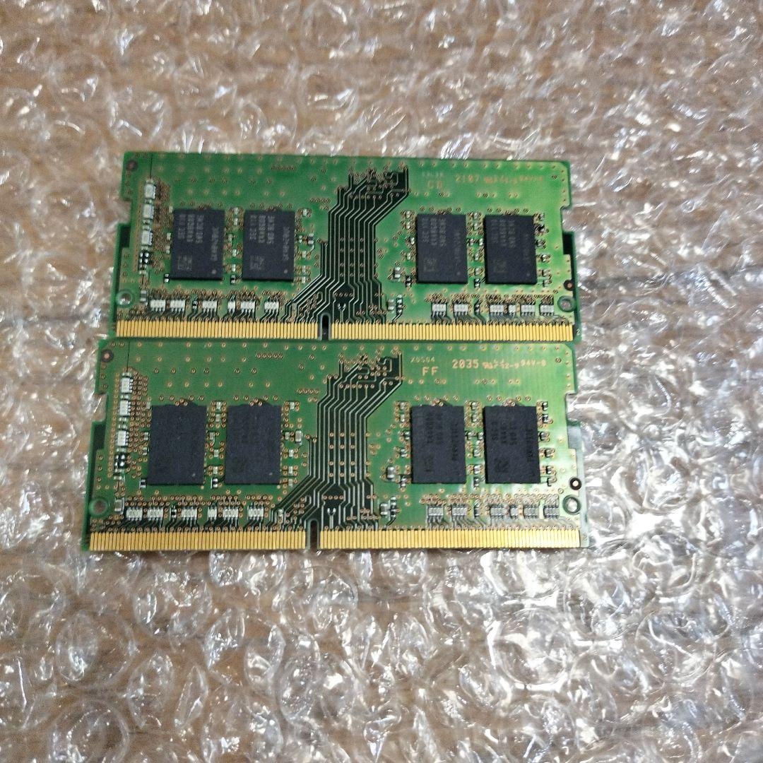 プ*っ様 SAMSUNG　PC4-3200AA 8GB×2 計16GB ノートパ