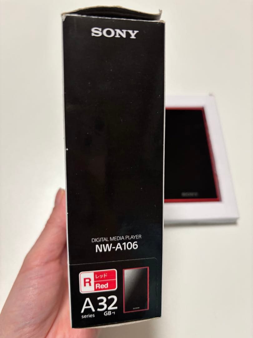 SONY WALKMAN レッド NW-A106