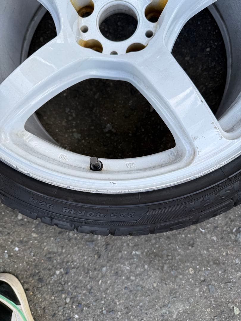 タイヤ・ホイール work evolution t5r 9.5j