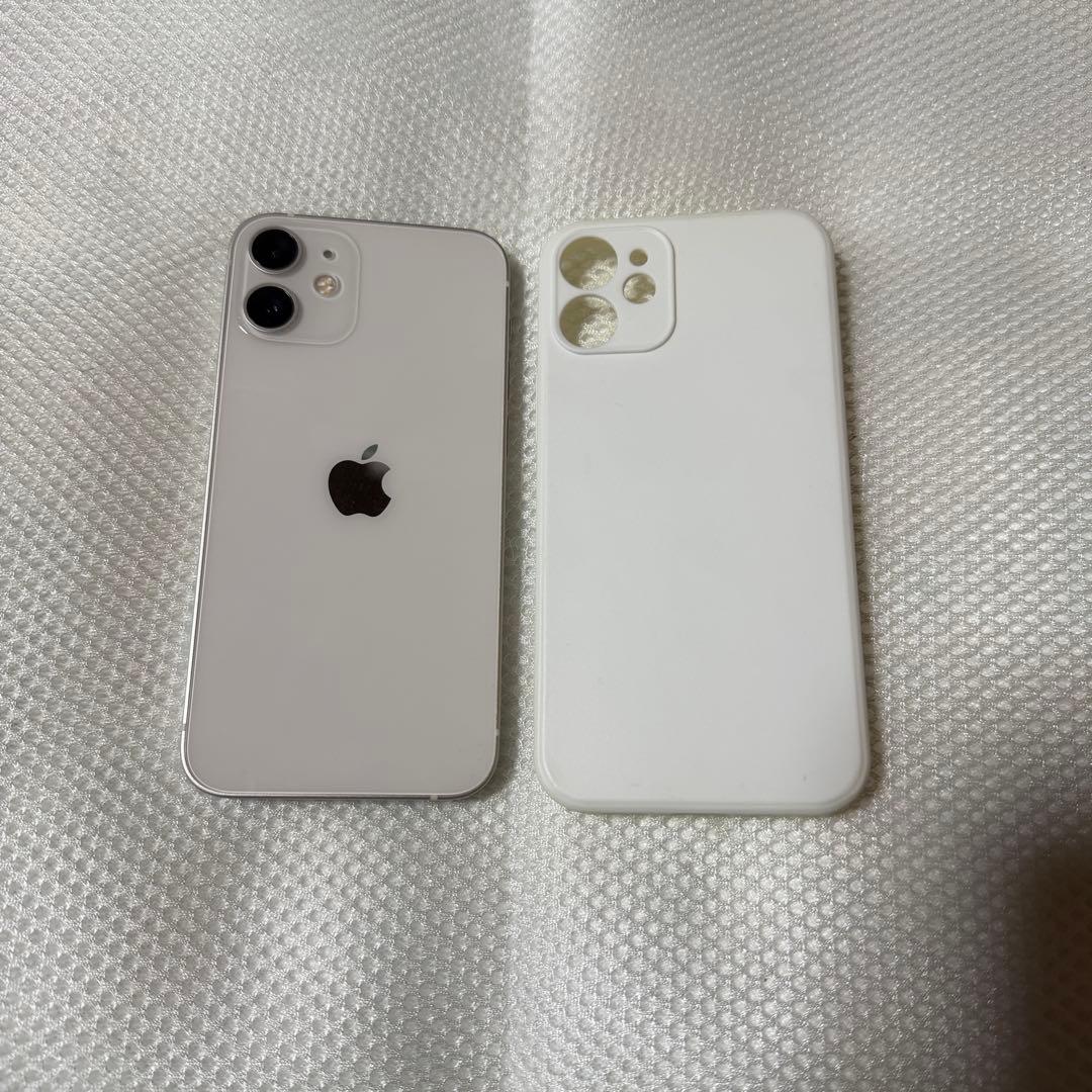 美品 SIMフリー iPhone12mini 128GB ホワイト