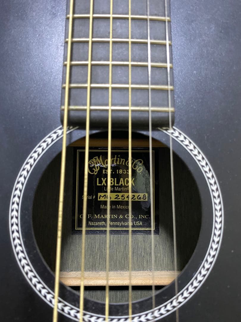 Martin LX BLACK アコースティックギター