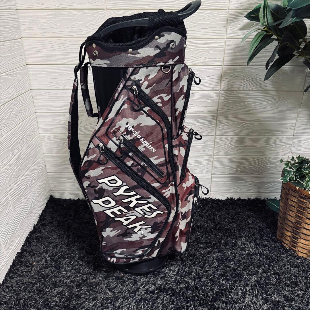 ☆PYKES PEAK☆パイクスピーク☆キャディバッグ☆9.5型☆【14分割】