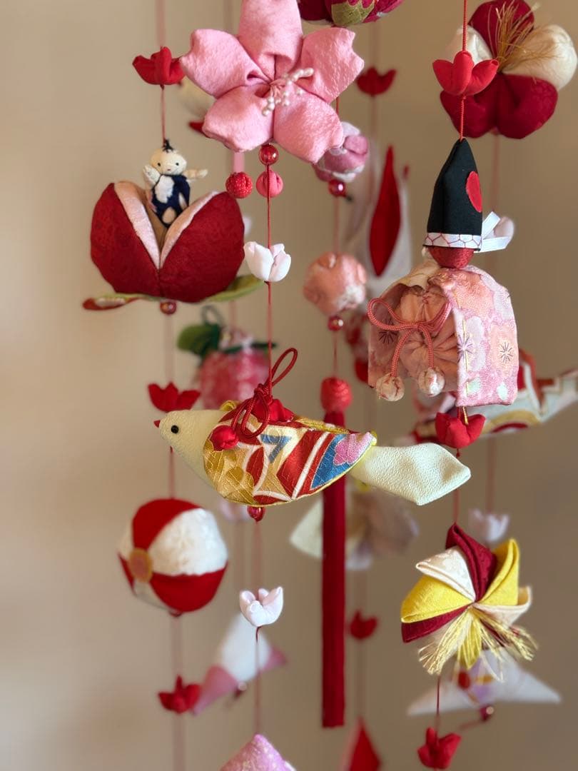 可愛いつるし雛　No.171 桃の節句・ひな祭り・吊るし飾り・節句飾り・ひな人形