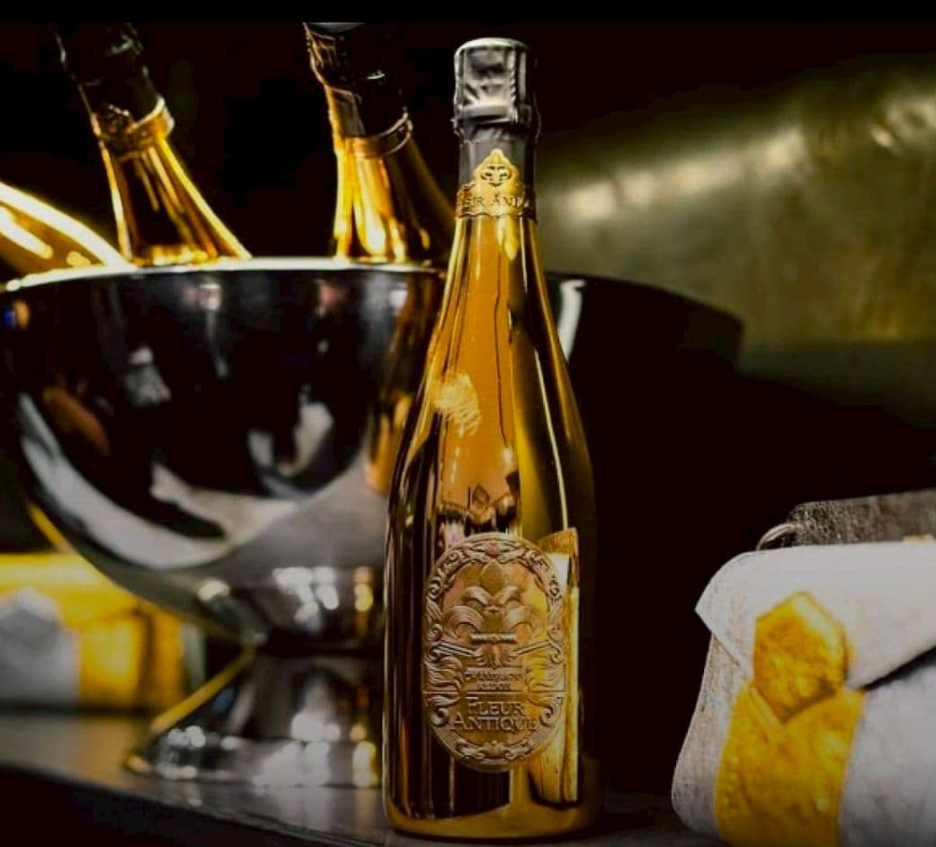 その他 Fleur Antique Champagne Glod