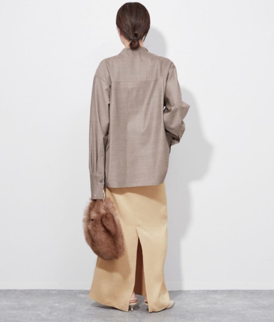 美品◆Plage R’IAM◆Tie ブラウス◆プラージュ