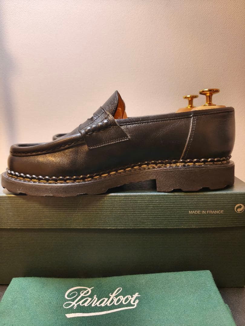 Paraboot REIMS / LIS NOIR UK6 パラブーツ ランス