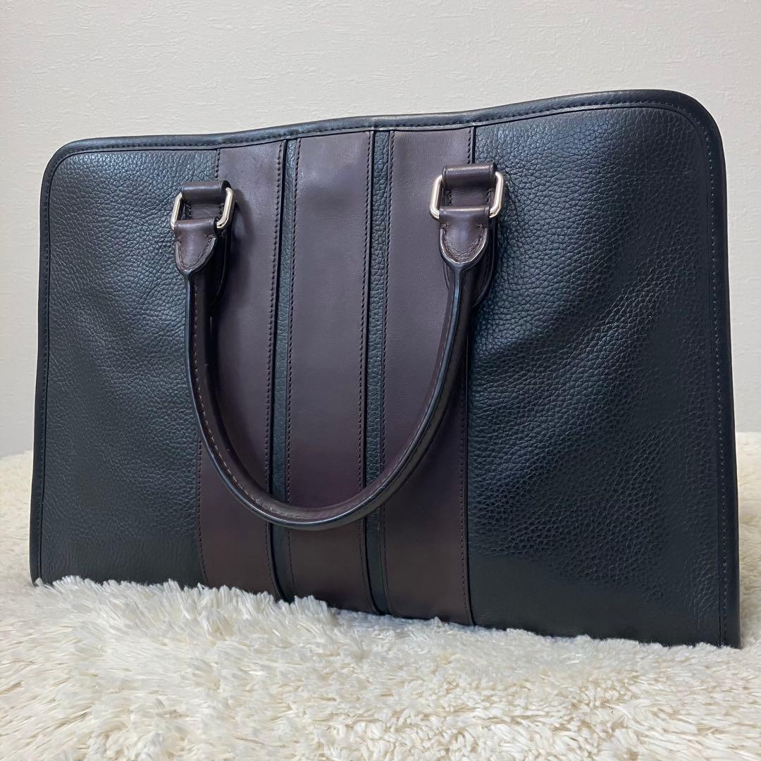 COACH✨コーチ　ビジネスバッグ　ショルダーバッグ　バイカラー