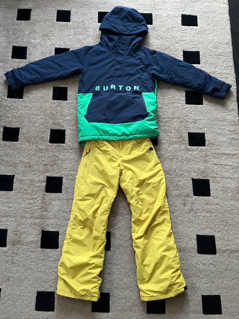 Burton 子ども用 スノーボード ウェア セット Lサイズ 150㎝ 男女
