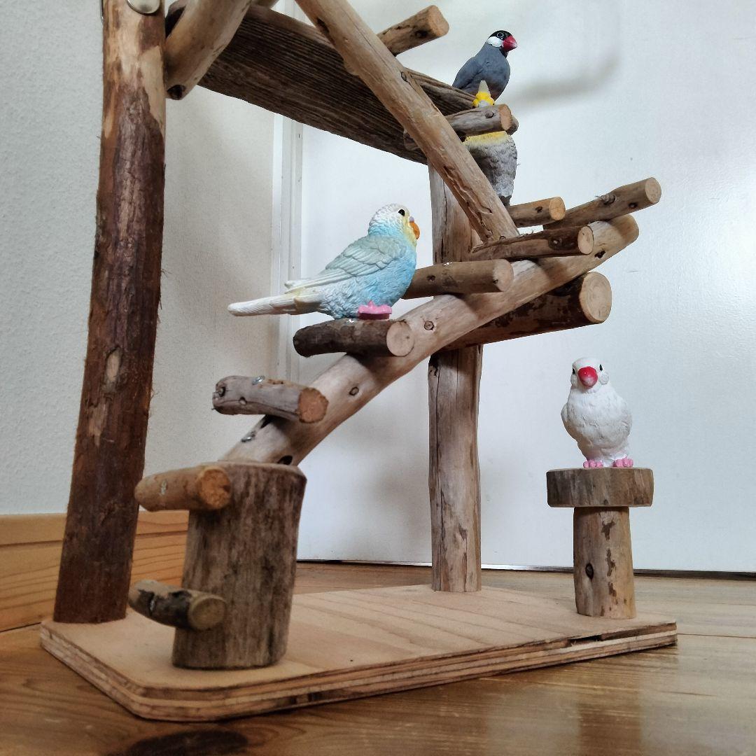 バードアスレチックジム㊻ 天然木 自然木 流木 止まり木 インコ